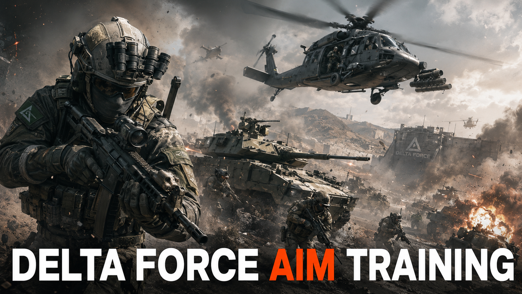 Delta Force aim training routine
